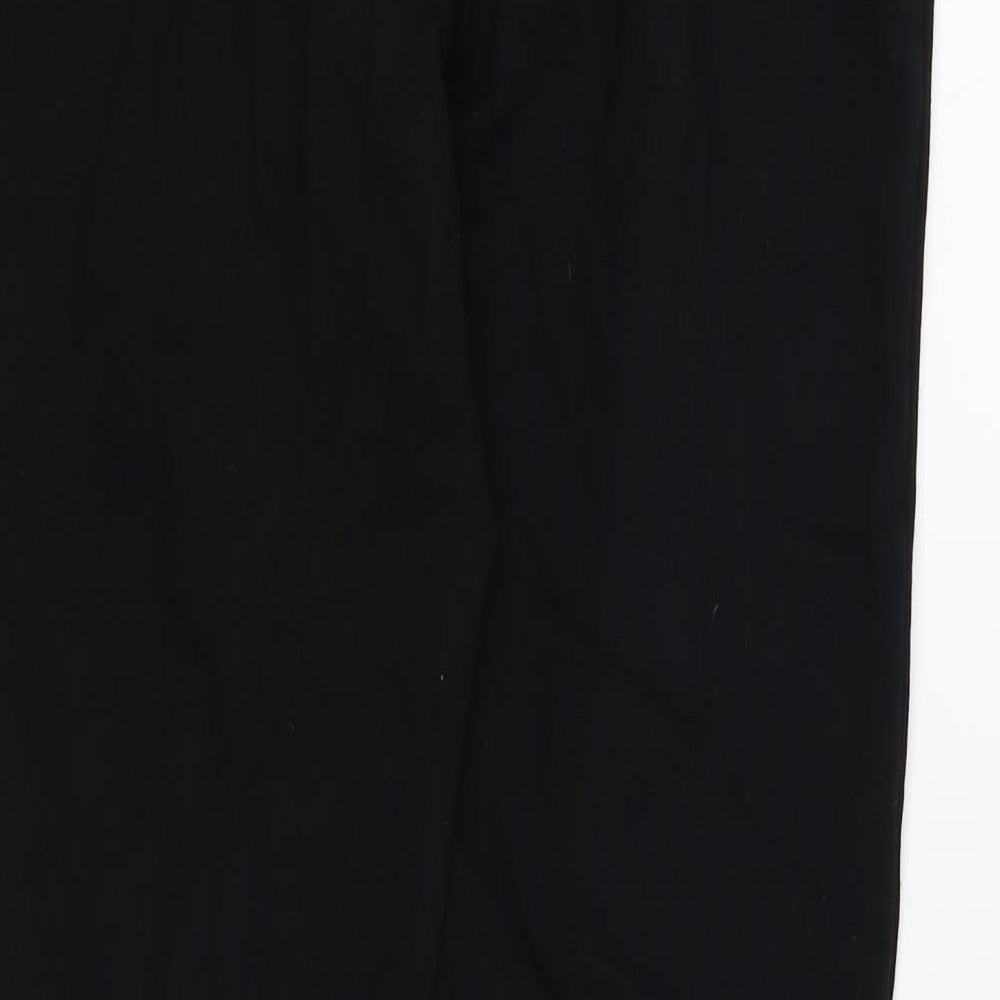 Womens UK Size 12 Bonmarché Regular Fit Black Trousers