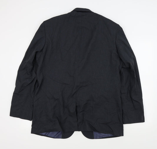 Mens UK Size 44 T&W Regular Grey Suit Jacket