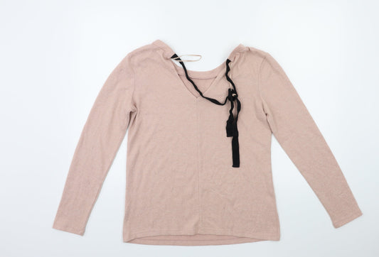 Primark Womens Pink Basic T-Shirt Size 6