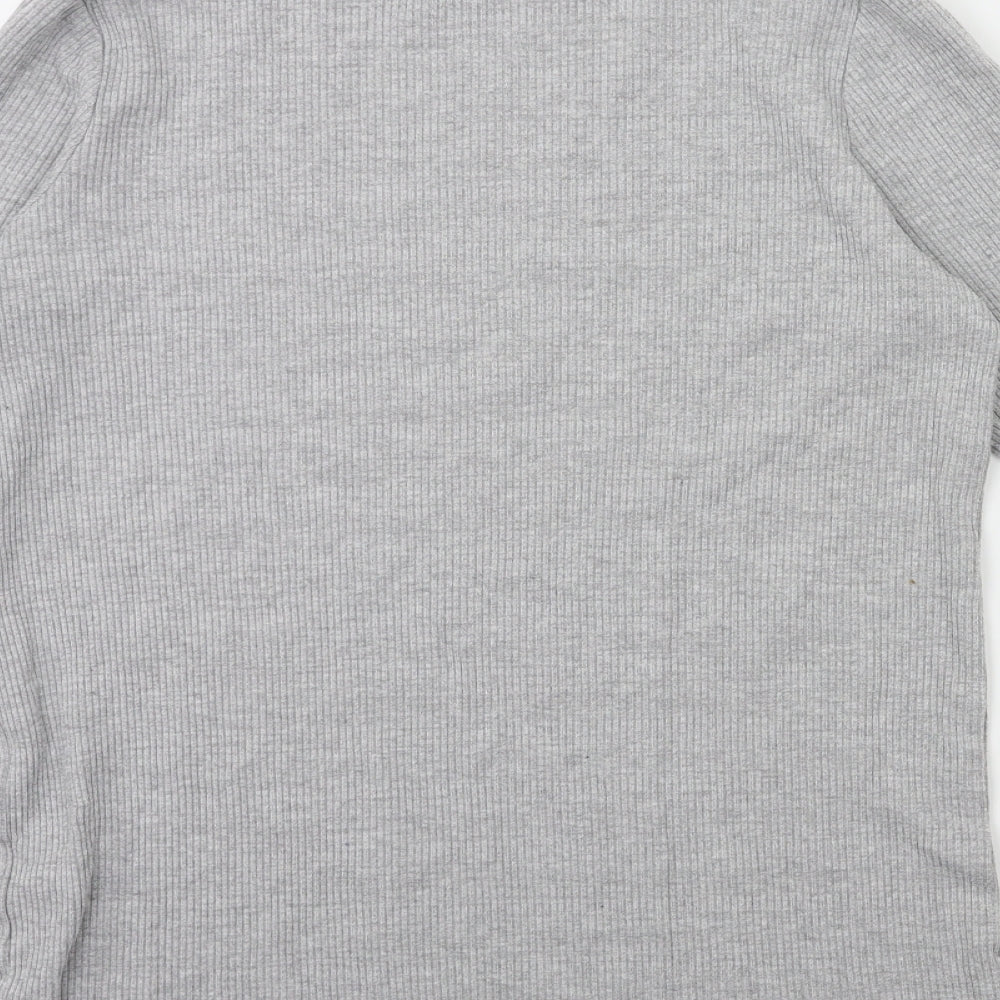 New Look Womens Grey Pullover Jumper Size 14