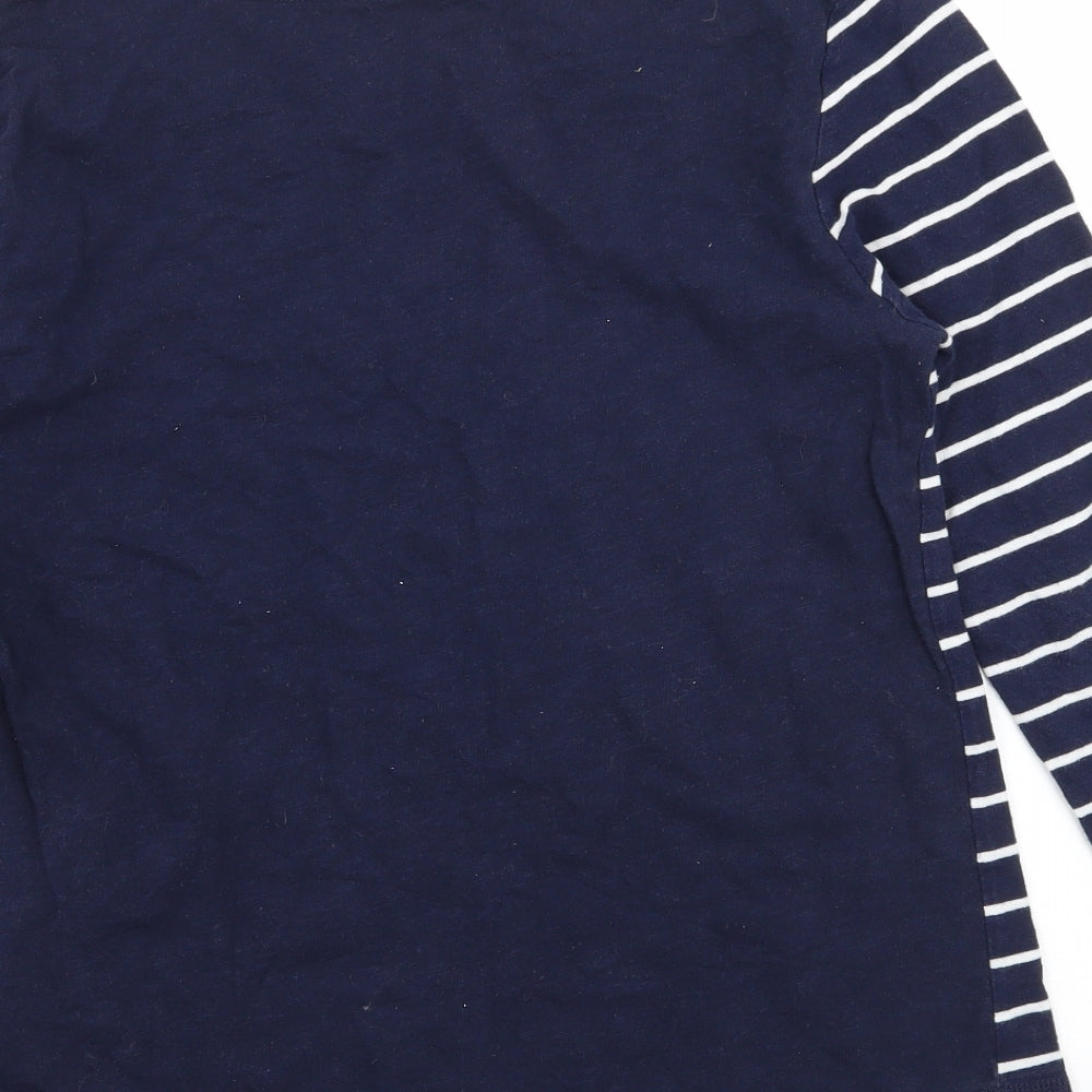 Womens UK Size M Gap Blue Basic T-Shirt