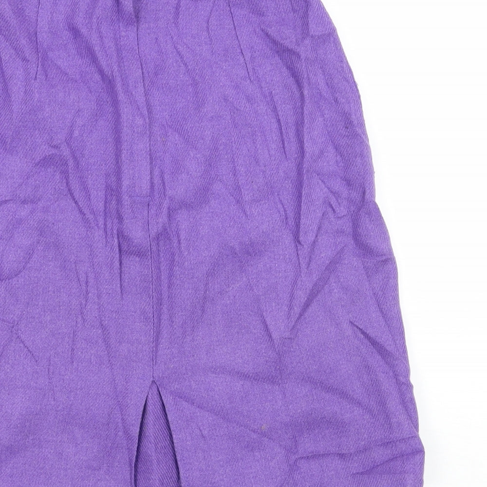 C&A Girls Purple A-Line Skirt Size 14 Years