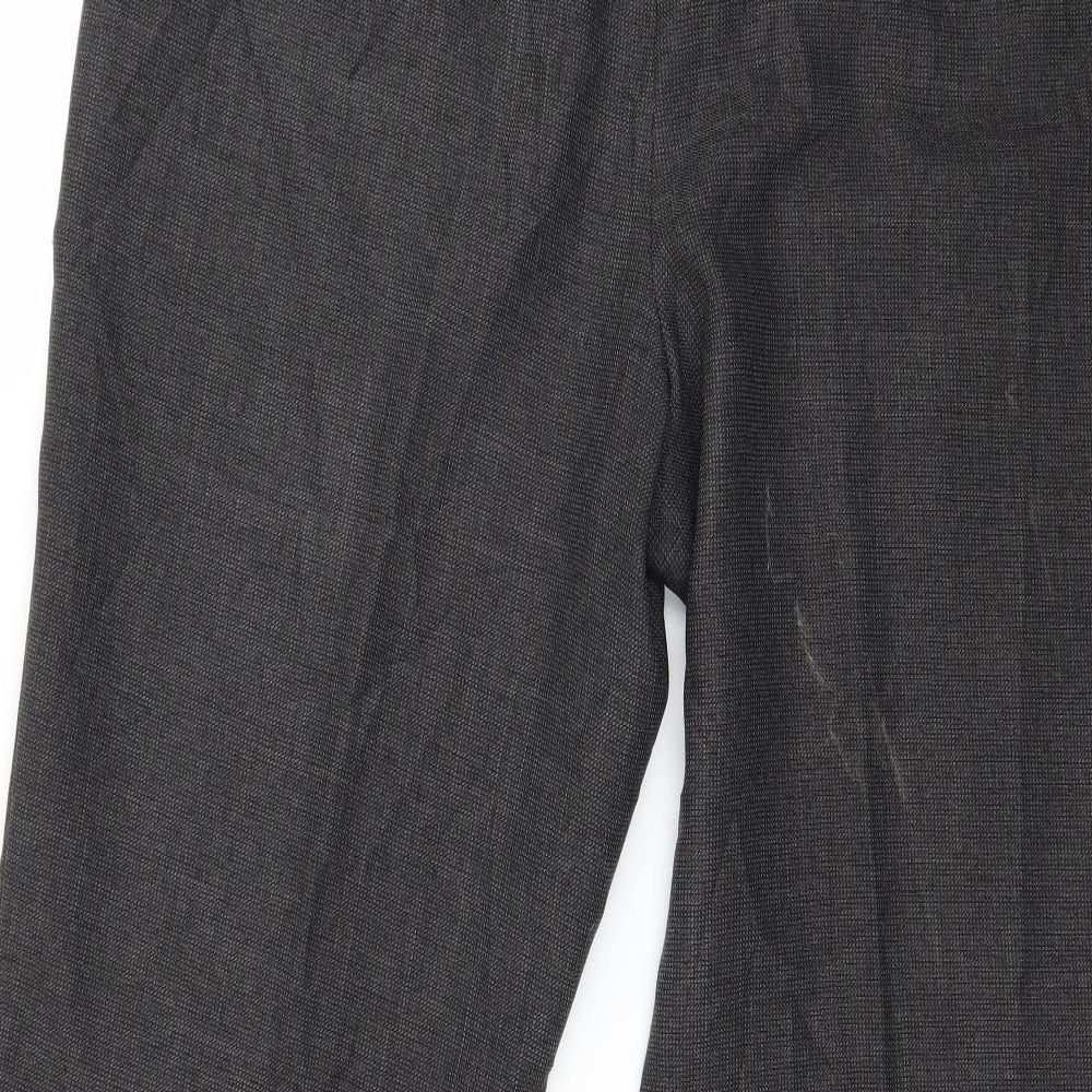 Womens UK Size 16 Marks and Spencer Regular Fit Grey Trousers