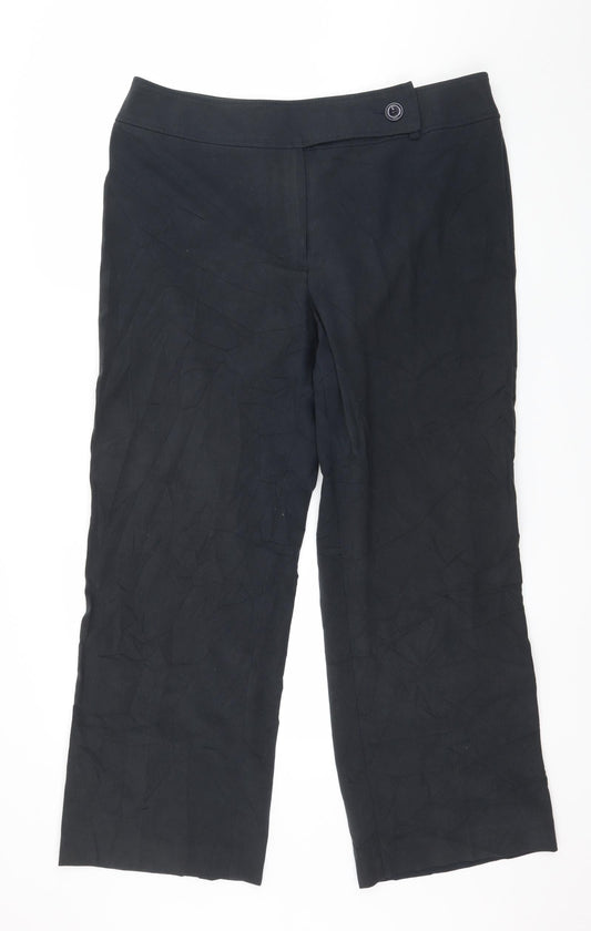 Womens UK Size 36 in Autonomy Regular Fit Blue Trousers