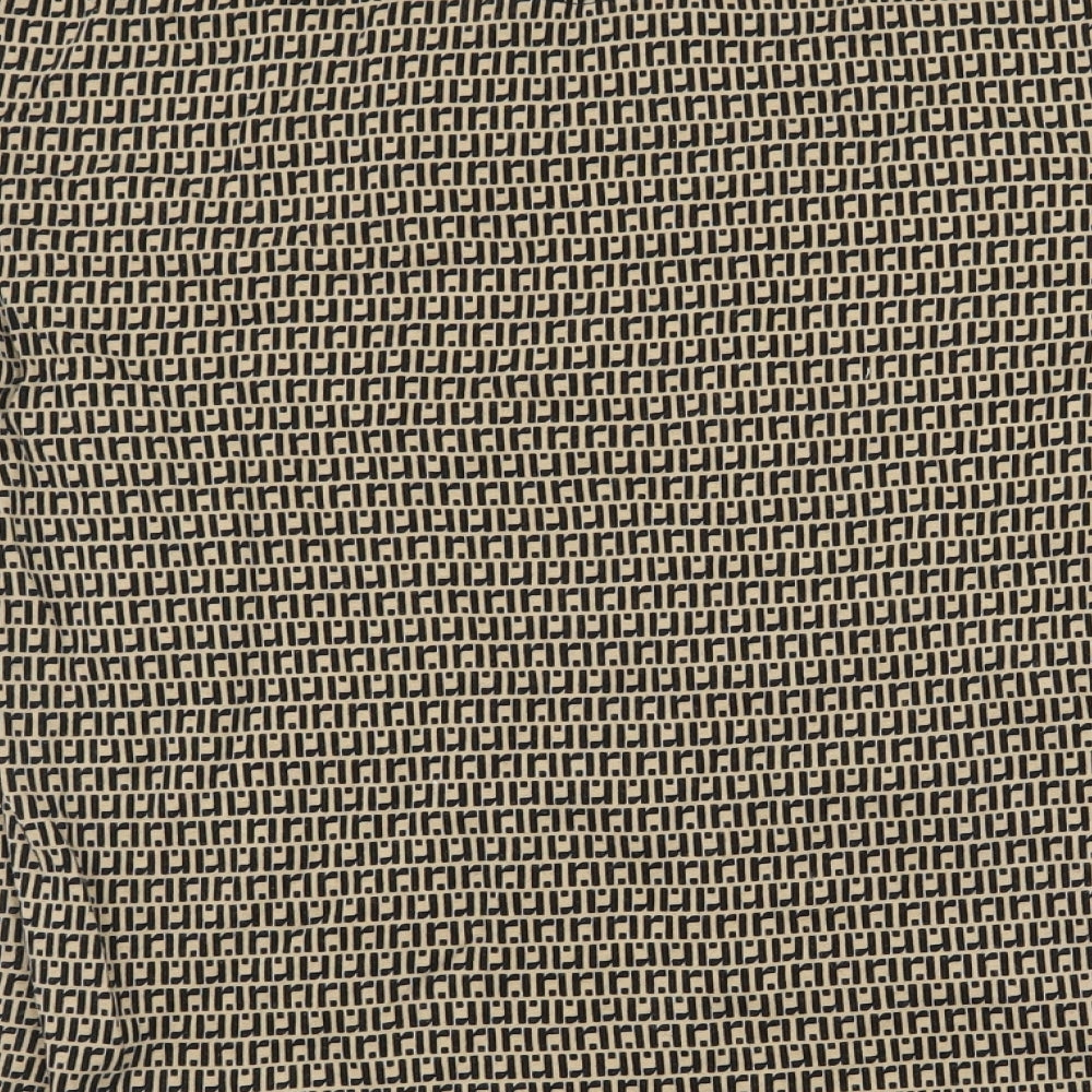 Womens UK Size XS River Island Brown Basic T-Shirt