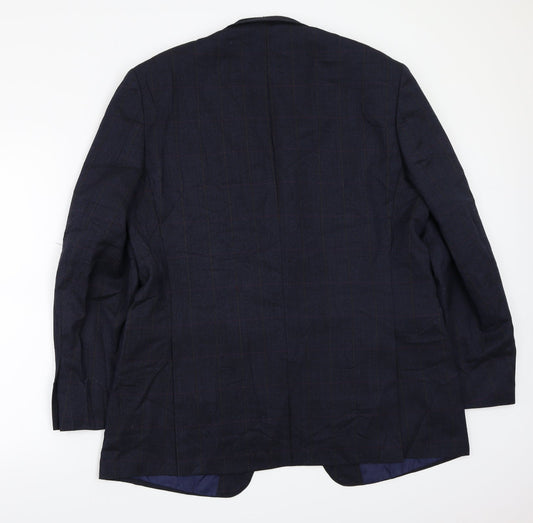 Mens UK Size 44 Marks and Spencer Regular Blue Suit Jacket