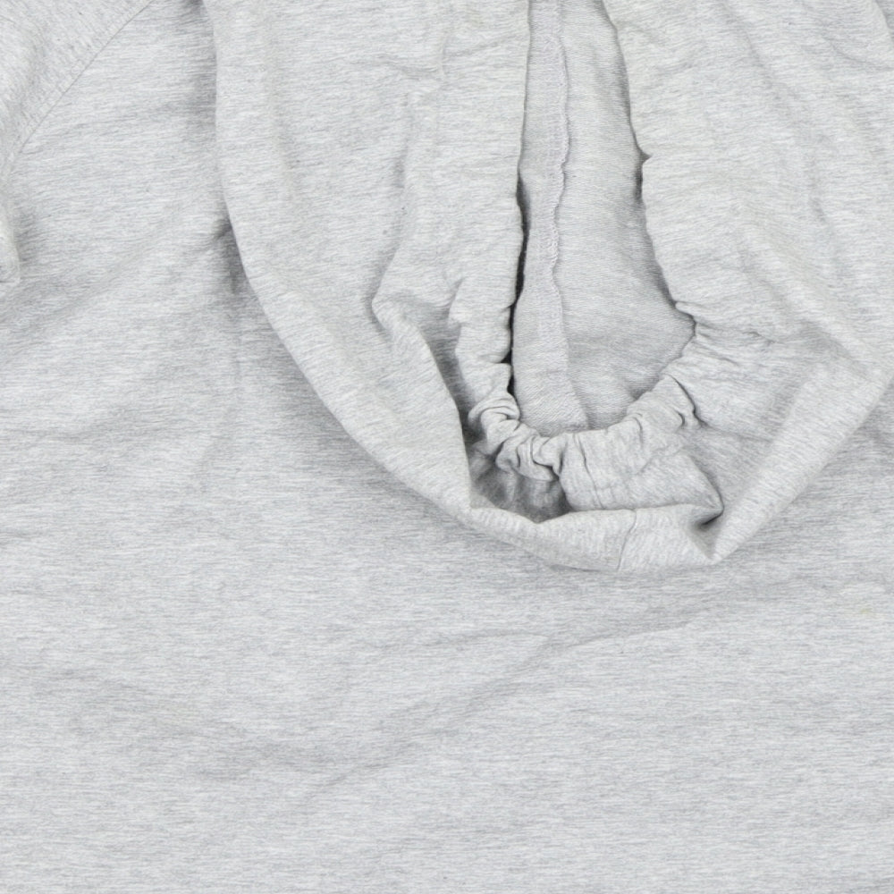 George Womens Grey Pullover Hoodie Size 12