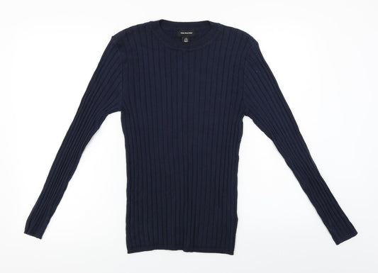 cedar wood state Womens Blue Pullover Jumper Size S