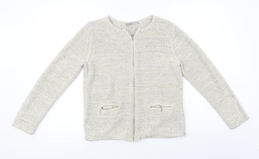 Womens UK Size 14 Marks and Spencer Beige Jacket