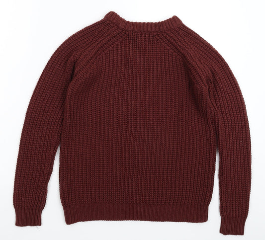 Atmosphere Womens Brown Knit Pullover Jumper Size 8