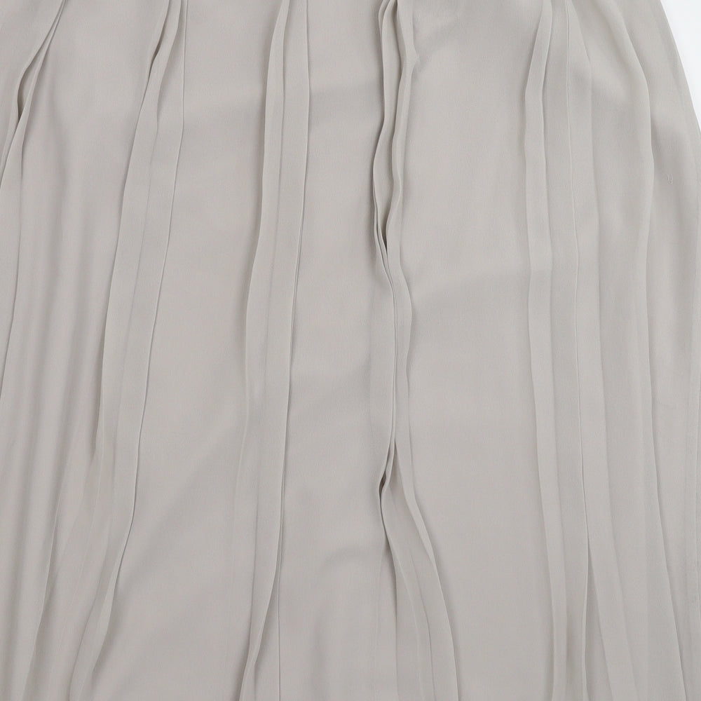 Jacques Vert Womens Grey   Maxi Skirt Size 18