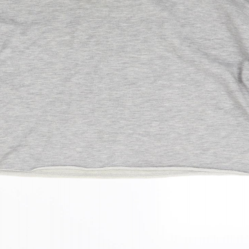 New Look Womens Grey Pullover Sweatshirt Size 14 - Wild Hearts Club