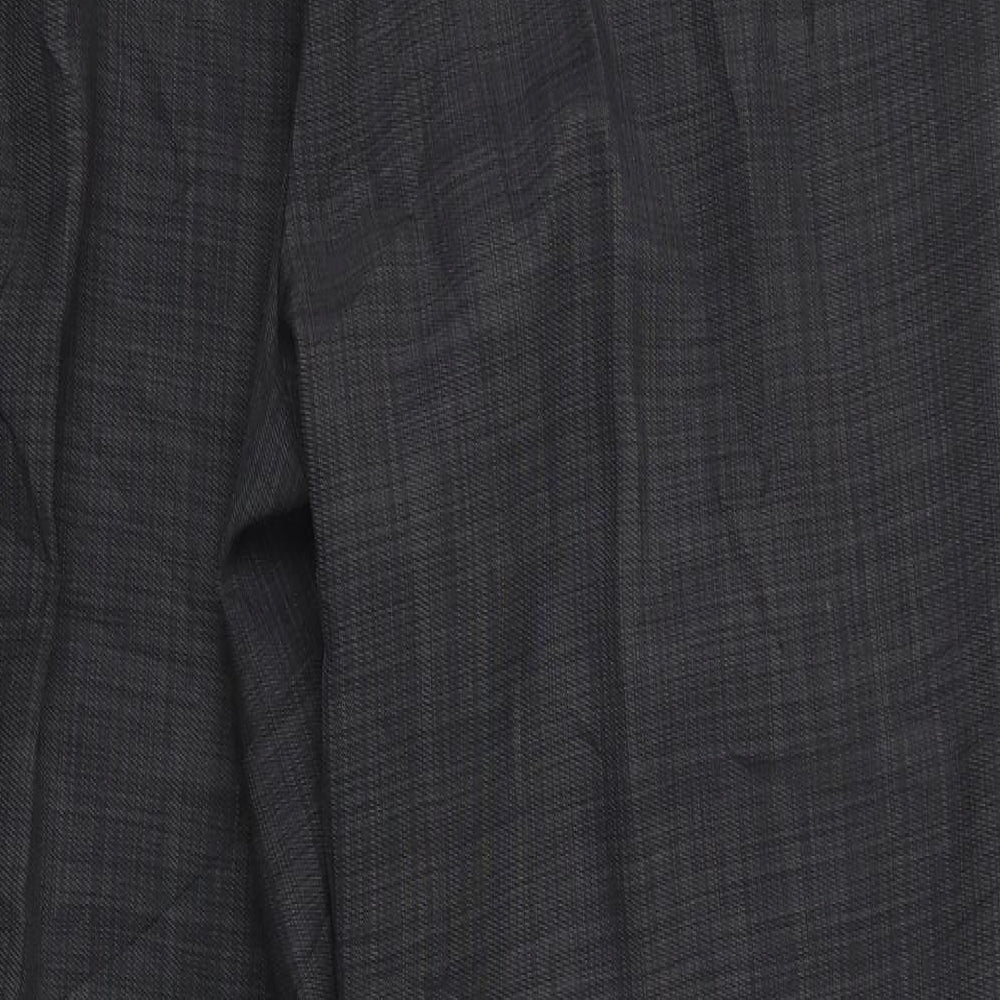 Womens UK Size 14 Marks and Spencer Regular Fit Grey Trousers