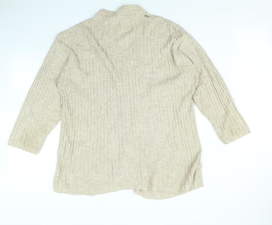 Womens UK Size 16 M&s Beige Jacket