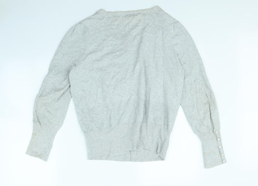 Red Herring Womens Grey Jacket Size 18