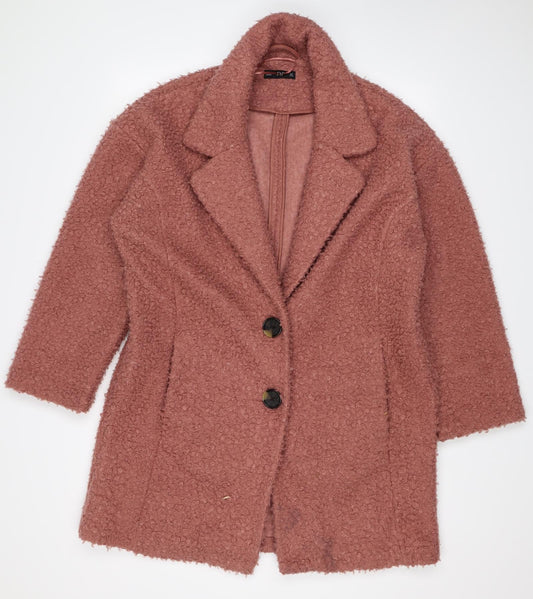 Womens UK Size 10 F&F Pink Jacket