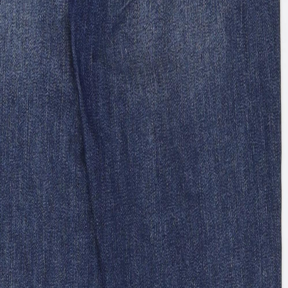 Womens UK Size 8 H&M Regular Fit Skinny Blue Jeans