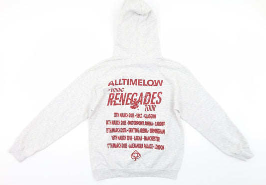 Gildan Womens Red   Pullover Hoodie Size S