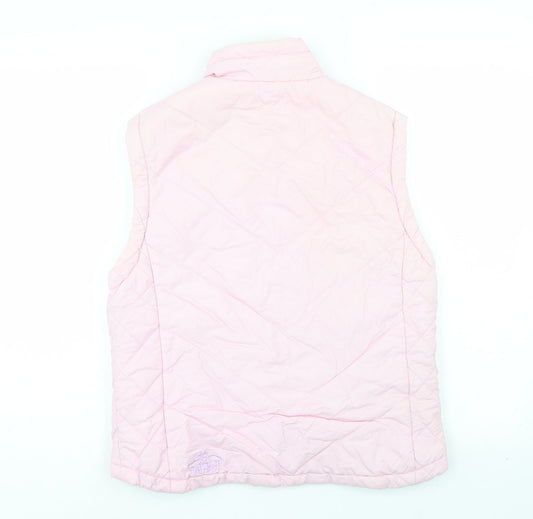 Riff Raff Womens Pink Gilet Jacket