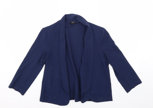 Womens UK Size 12 F&F Regular Blue Suit Jacket