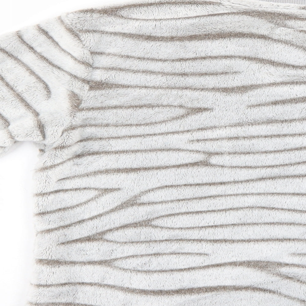 lounge & sleepwear Womens Grey Animal Print Pyjama Top Size 6