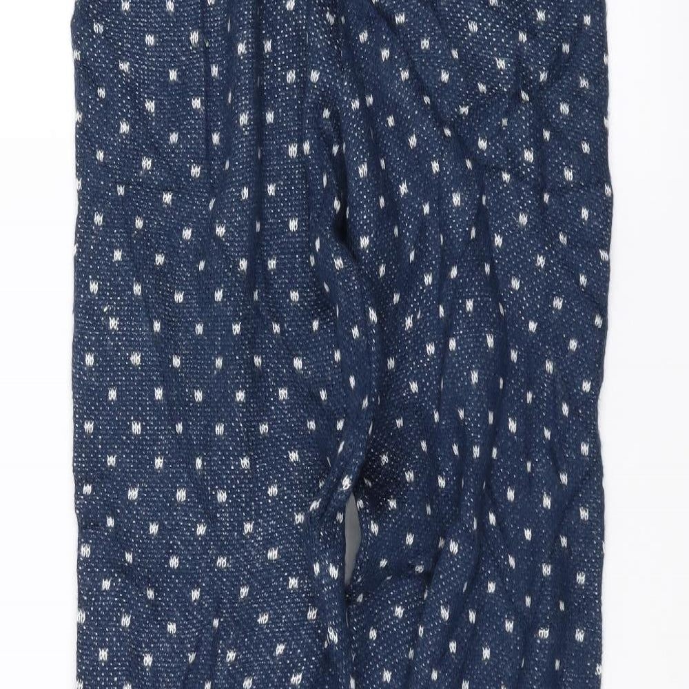 Womens UK Size 8 ASOS Regular Fit Sweatpants Blue Trousers