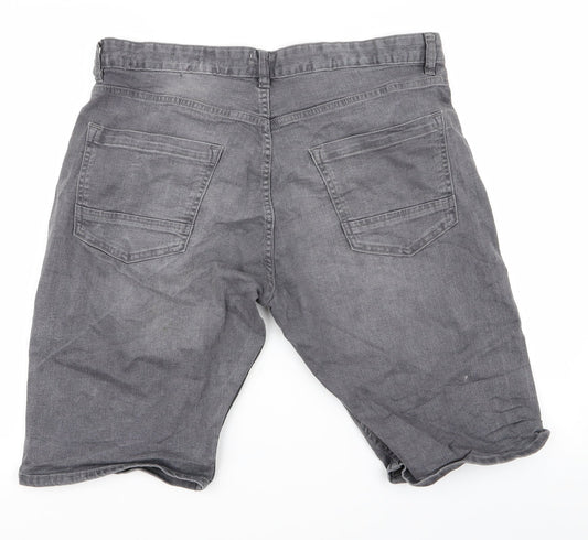 Womens UK Size 36 Preworn Regular Fit Biker Shorts
