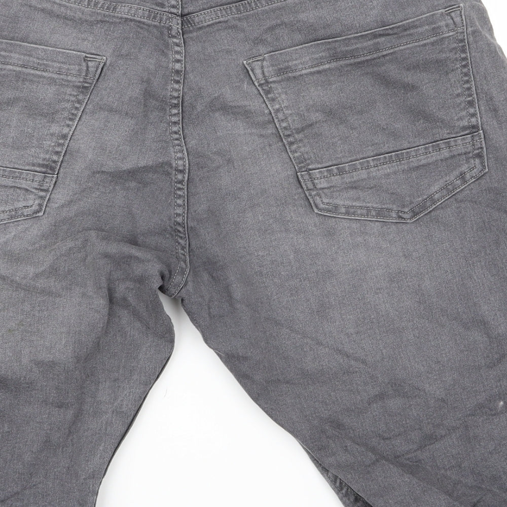 Womens UK Size 36 Preworn Regular Fit Biker Shorts