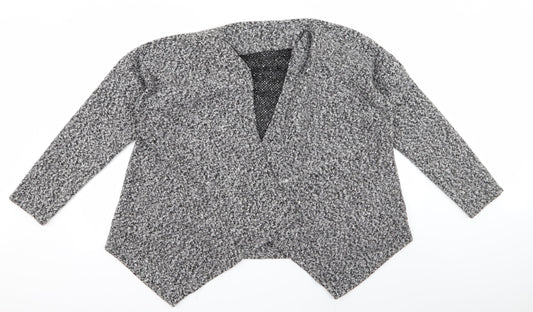 Womens UK Size 14 m&s Grey Overcoat