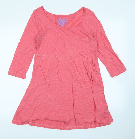 Atmosphere Womens Pink Basic T-Shirt Size 12