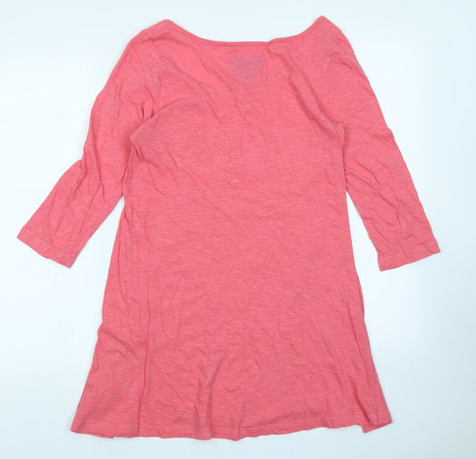 Atmosphere Womens Pink Basic T-Shirt Size 12