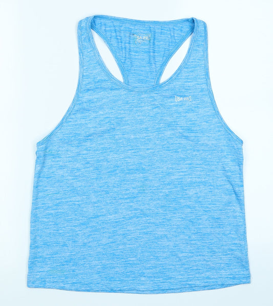 Womens UK Size 10 USA Pro Blue Tank