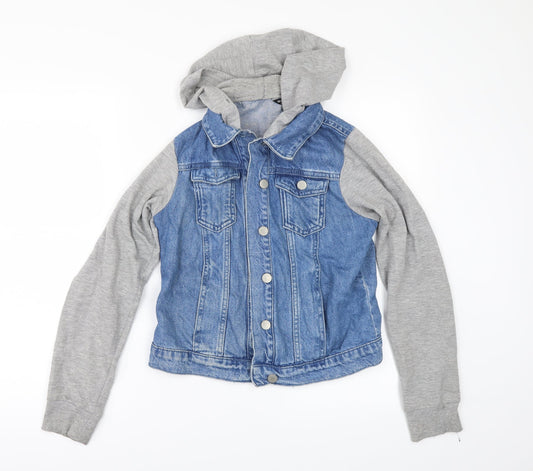 Select Womens Blue Jacket Size 8