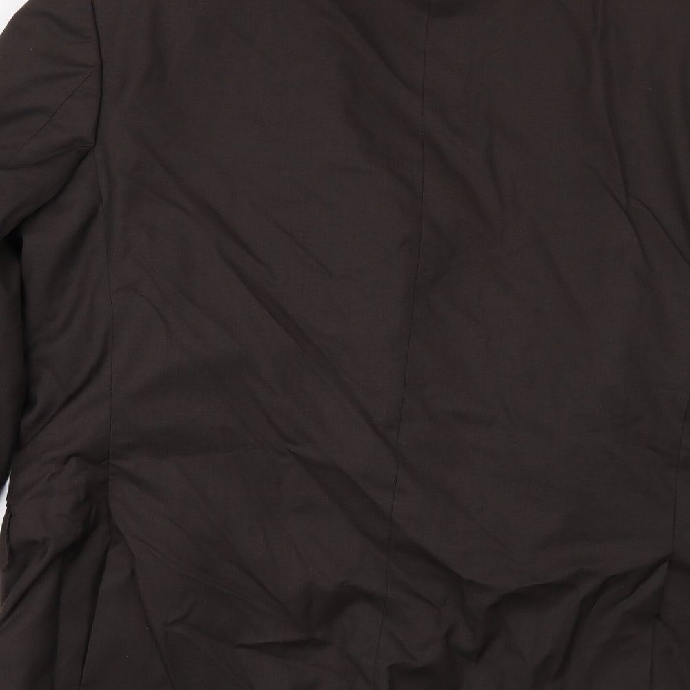 Mens UK Size 42 Burton Regular Brown Suit Jacket
