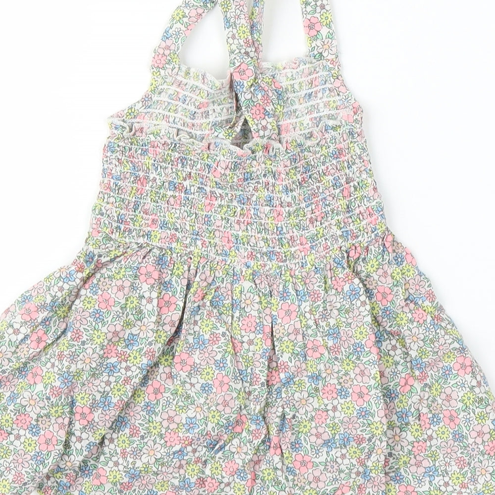 Primark Girls Pink Floral A-Line Size 6-9 Months