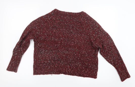 Atmosphere Womens Red Knit Pullover Jumper Size 14