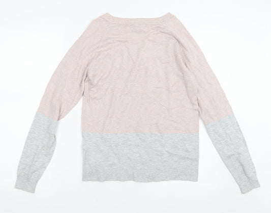 NEXT Womens Grey Knit Pullover Jumper Size 12