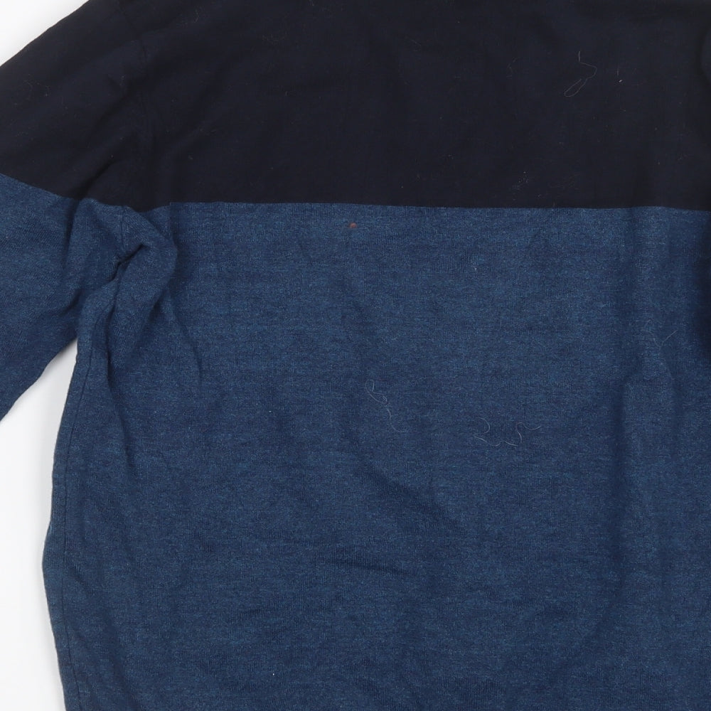 NEXT Mens Blue Knit Pullover Jumper Size M