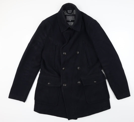 RJR.John Rocha Womens Blue Jacket Coat Size M