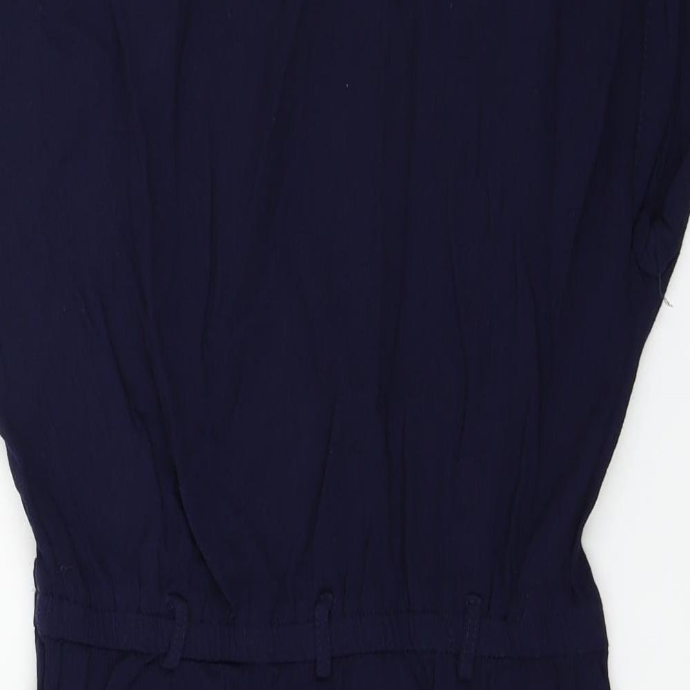 Mango Womens Blue A-Line Size M