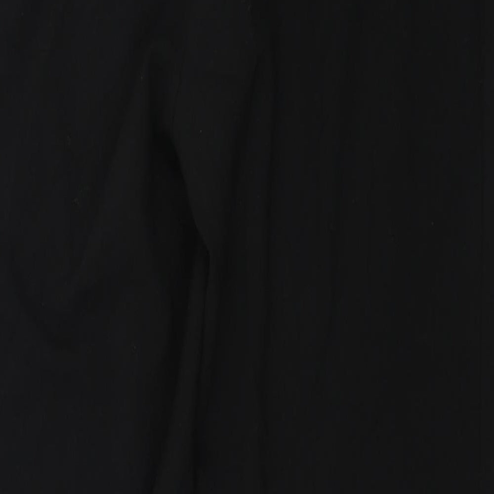 Womens UK Size 12 Marks and Spencer Regular Fit Black Trousers