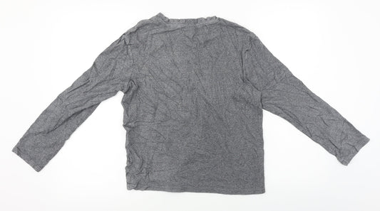 Womens UK Size XL NEXT Grey Basic T-Shirt