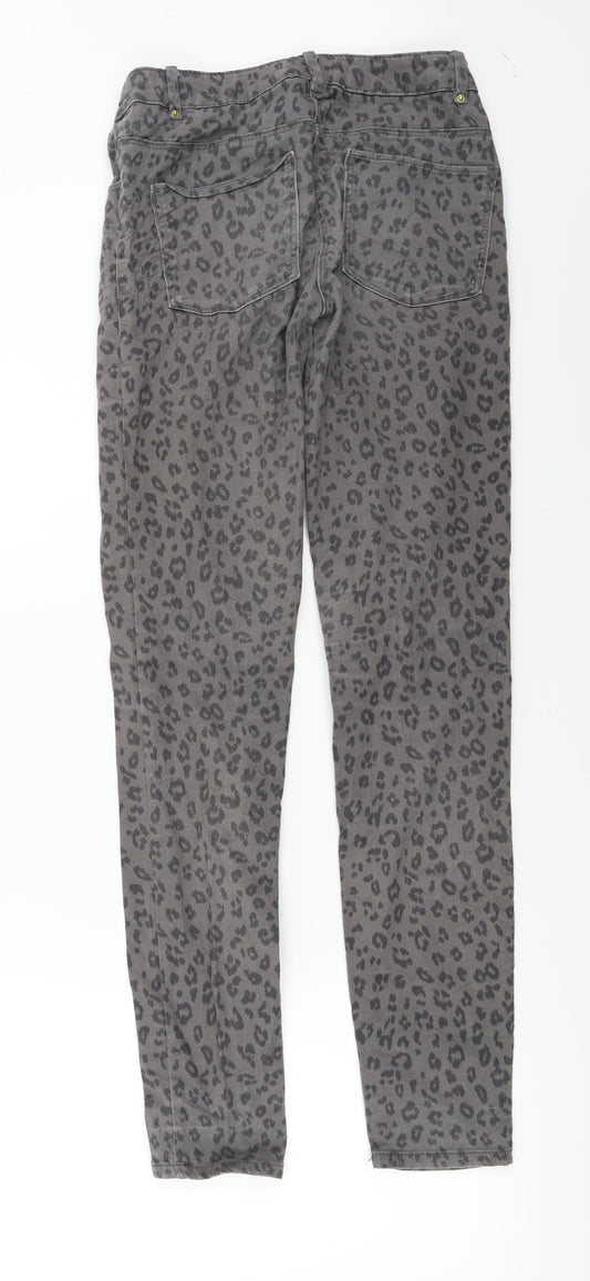Womens UK Size 6 H&M Regular Fit Skinny Grey Jeans