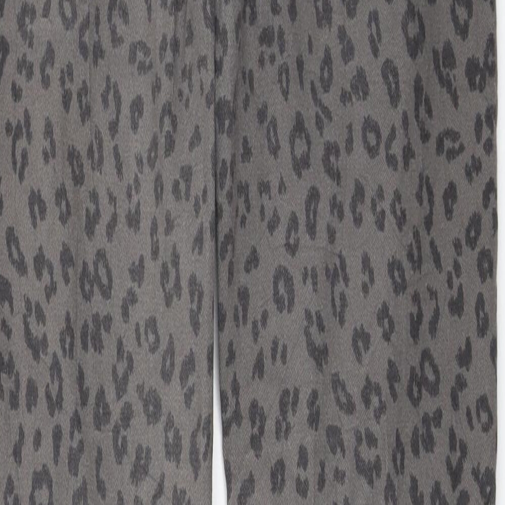 Womens UK Size 6 H&M Regular Fit Skinny Grey Jeans