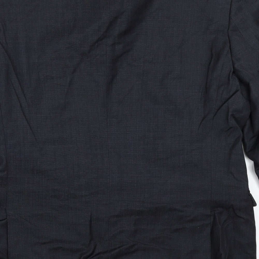 Mens UK Size 40 NEXT Regular Black Suit Jacket