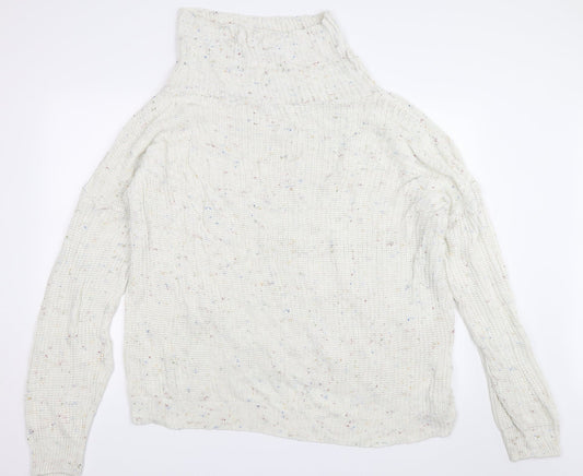 In the Style Womens Beige Pullover Jumper Size 14