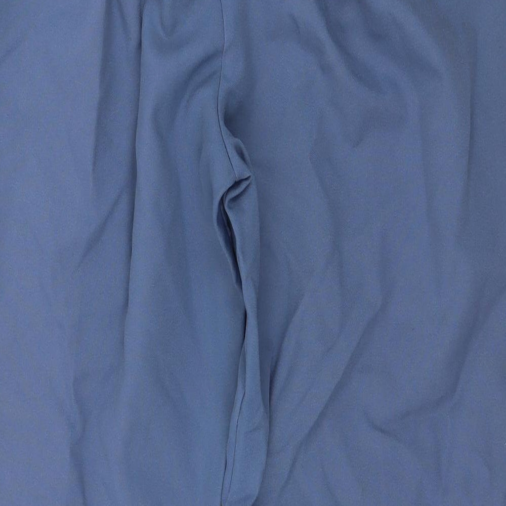 Womens UK Size 34 in Preworn Regular Fit Blue Trousers