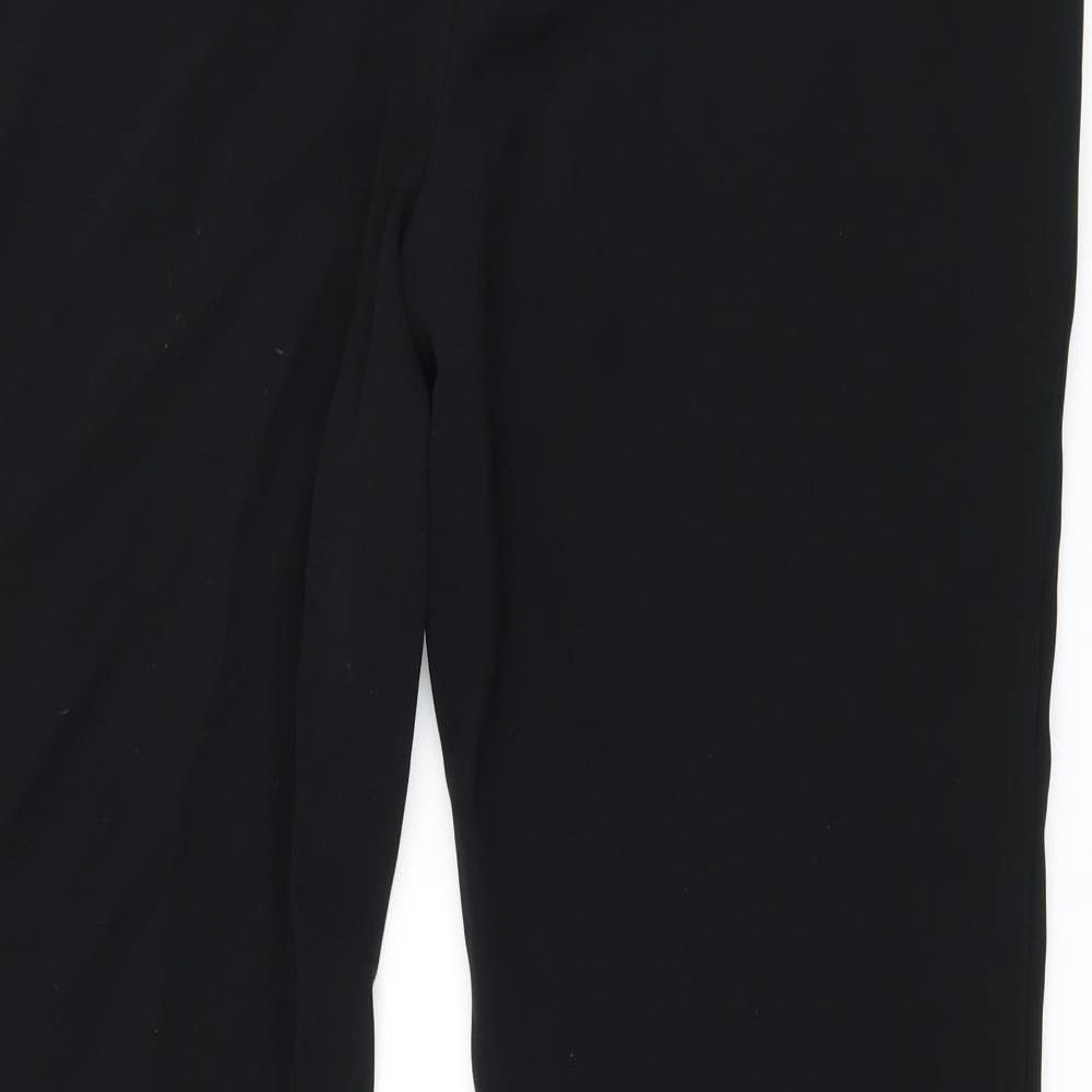 Klass Collection Womens Black Trousers Size 14 L28 in