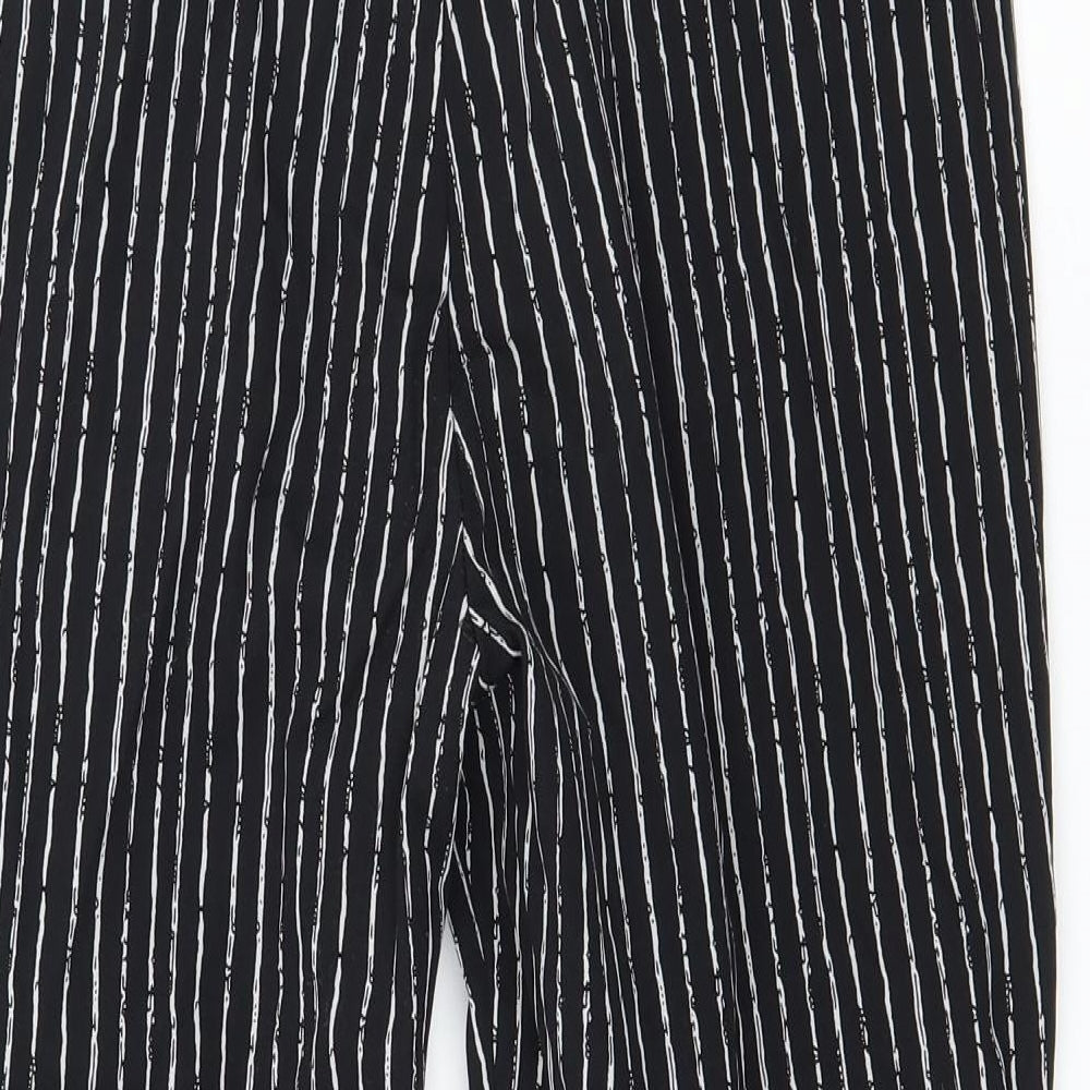 Womens UK Size 27 in Preworn Regular Fit Black Trousers