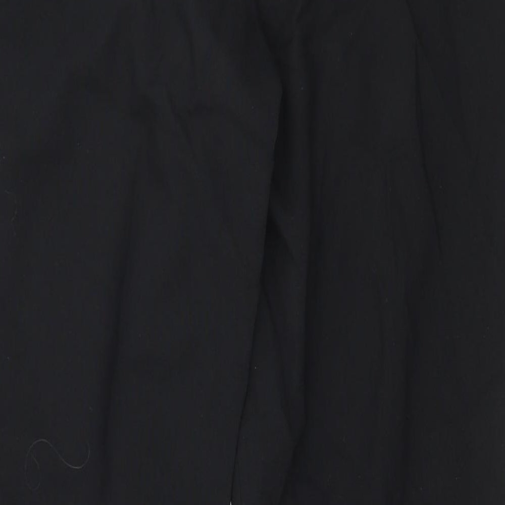 Bay Womens Black Trousers Size 14 L30 in